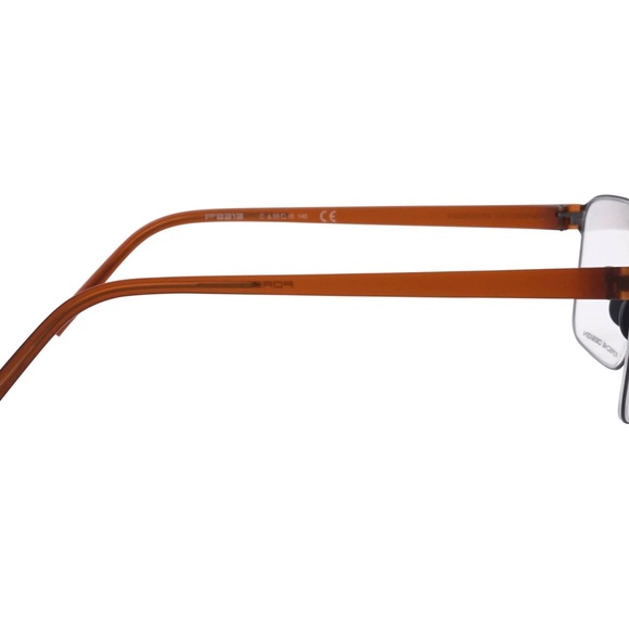 Porsche Design Frame - P'8313-C Brown Rx Eyeglasses 57-15-145 - Picture 3 of 6